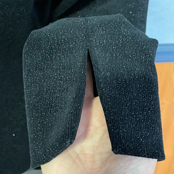 EUC-Bisou Bisou sparkly black jacket - Picture 5 of 7